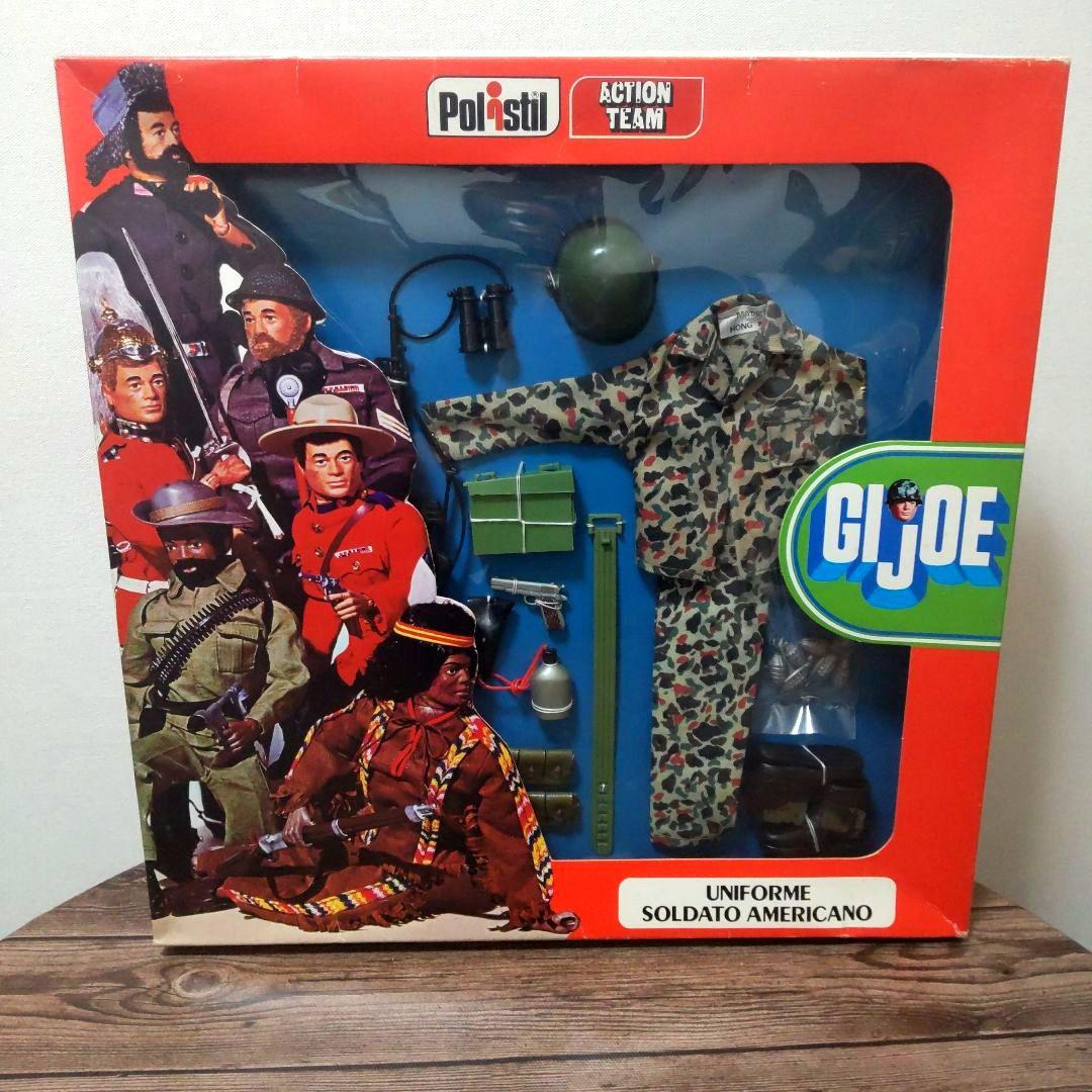 ビンテージ　GIJOE イタリア版　アメリカユニフォーム　1977 ポリスティル