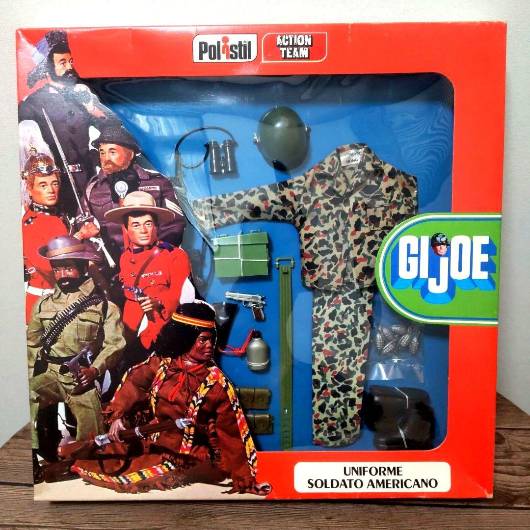 ビンテージ　GIJOE イタリア版　アメリカユニフォーム　1977 ポリスティル