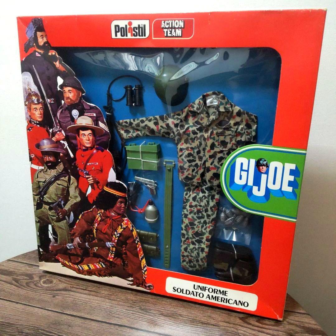ビンテージ　GIJOE イタリア版　アメリカユニフォーム　1977 ポリスティル