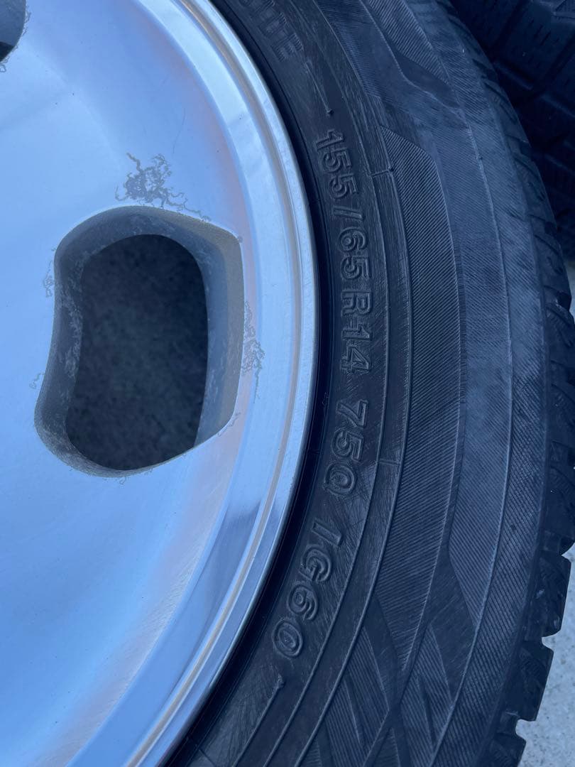 YOKOHAMA RADIANCE 14インチホイール 4本セット