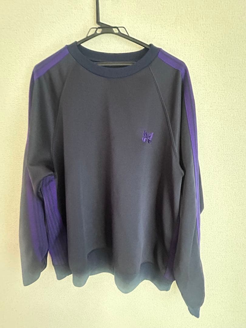 Needles 紫 スウェット Lサイズ