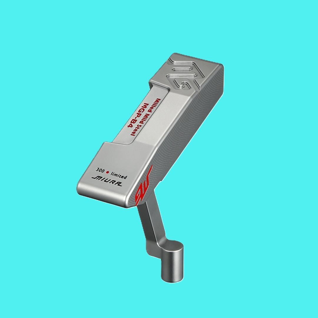 【未使用／レア】三浦技研◇軟鉄鍛造パターMGP-B4 スチールシャフト◇34