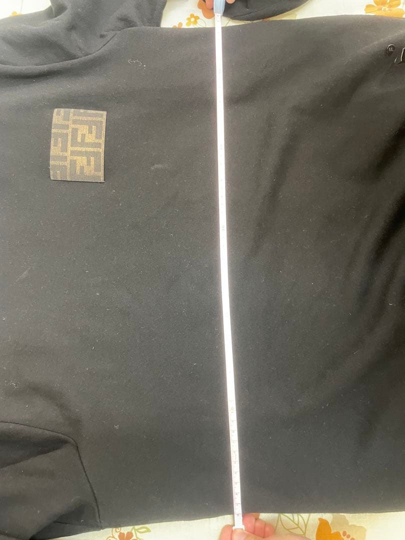 Fendi ブラック クルーネック スウェット