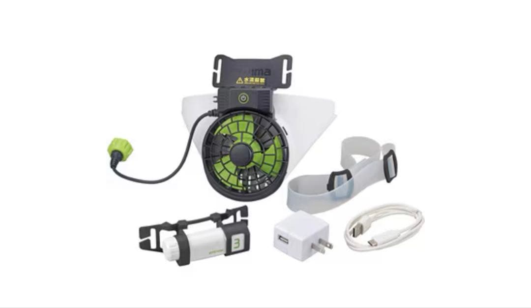 タジマ　清涼ファン風雅ヘッド2フルセット