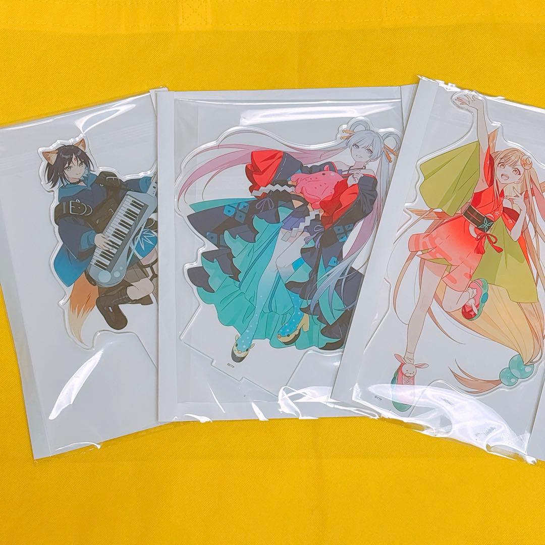 超かぐや姫！ 渋谷TSUTAYA 特大アクリルスタンド　かぐや ヤチヨ 彩葉