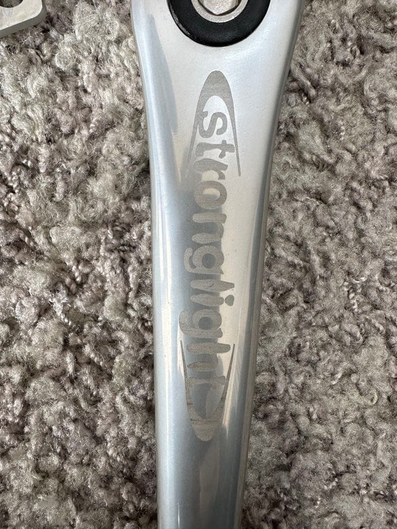 stronglight クランクアーム シルバー