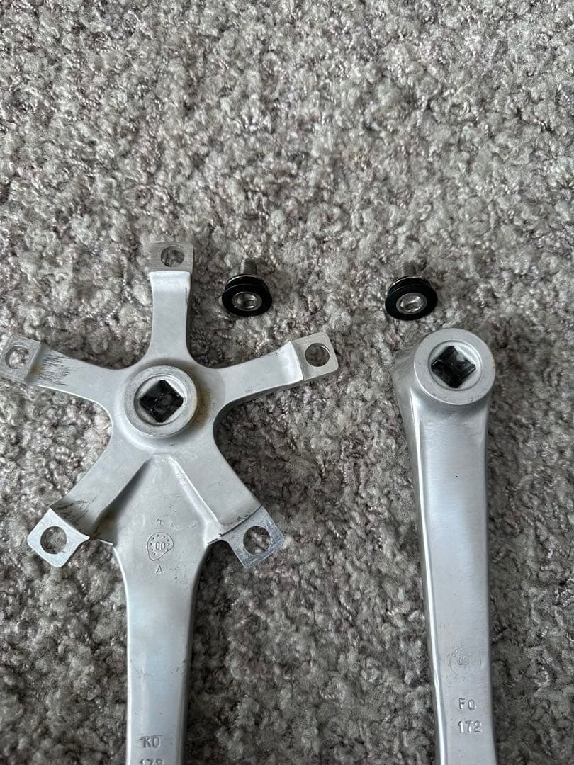 stronglight クランクアーム シルバー