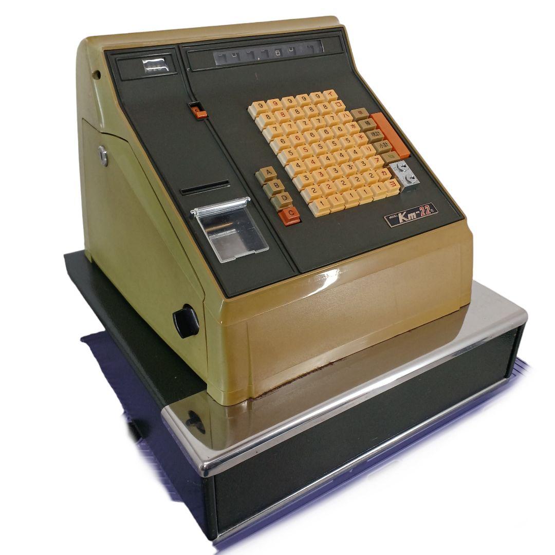 送料込み☆昭和レトロ【レジスター】キング工業　KM-22