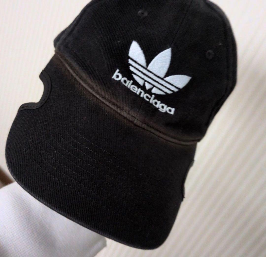 バレンシアガ アディダスコラボ キャップ 帽子