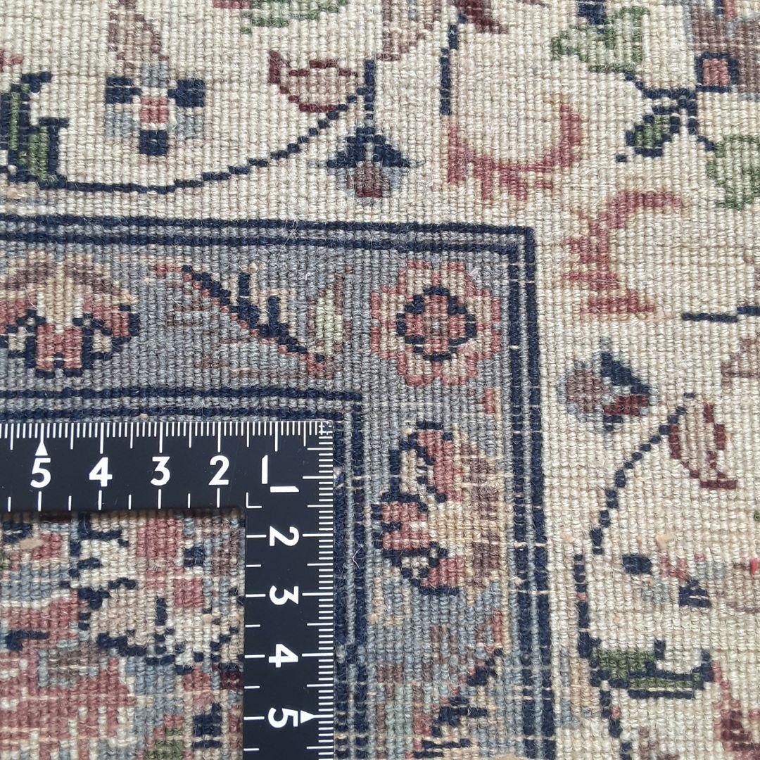 Y1154 高級ペルシャ絨毯 ウール100% 手織り 219×141㎝