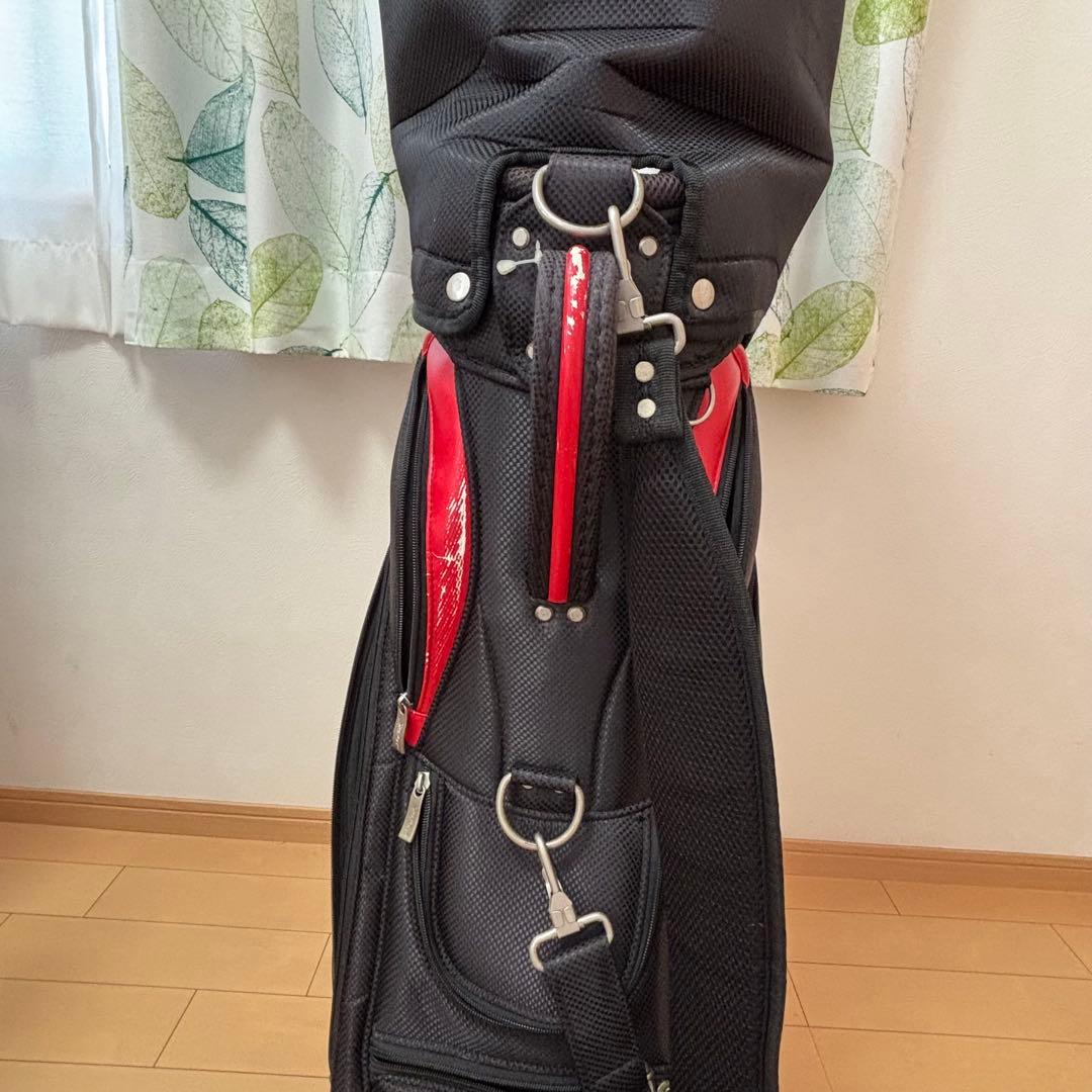 み*ん様 SRIXON キャディバッグ 黒 赤