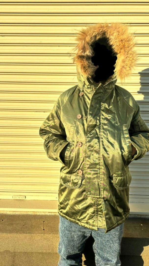 サイズS相当！廃盤！スピワックSPIEWAKネイビーN-3Bタイタンクロス34