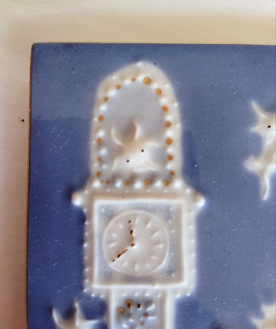 マイセン　オオカミと七匹の子羊　置物