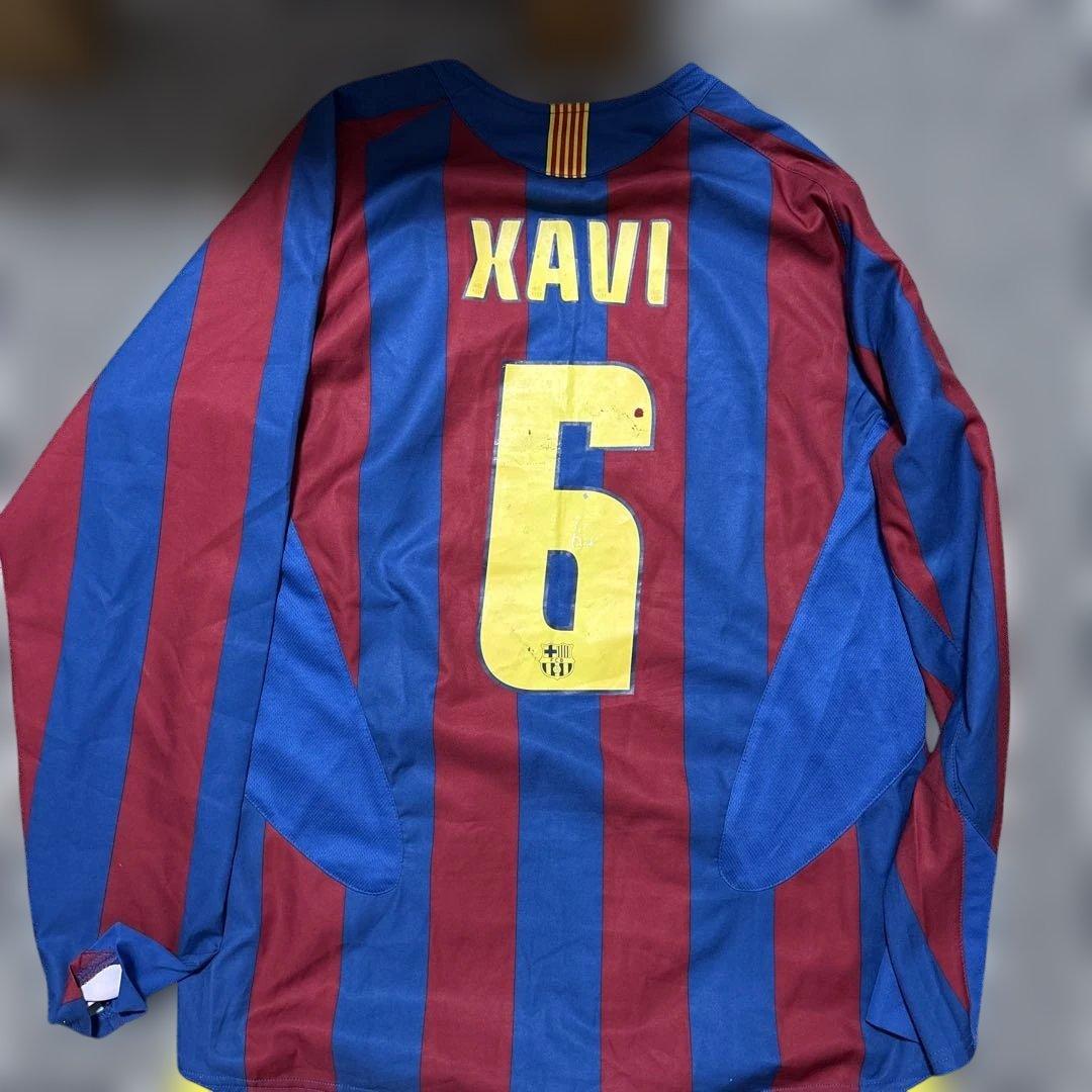 バルセロナ　シャビ　６番　長袖ユニフォーム