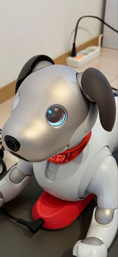 aibo ロボット犬 付属品多数おもちゃ&ぬいぐるみ &首輪バッジ等！専用箱付き