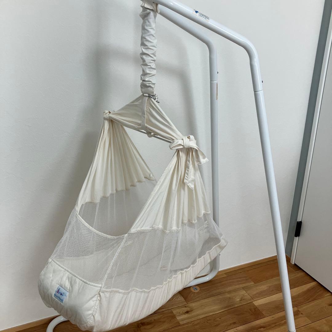 アンビー　ベビー　ハンモック　Amby ベビーベッド　ネントレ