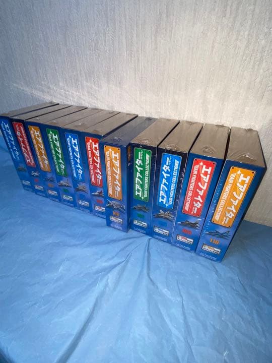 エアファイターコレクション　未使用1から125号の101機