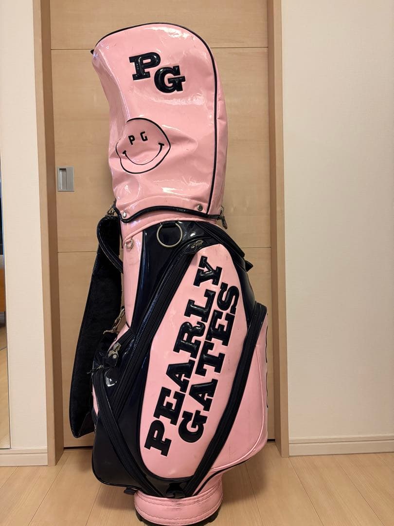 最終値下げ★PEARLY GATES  キャディバッグ エナメル