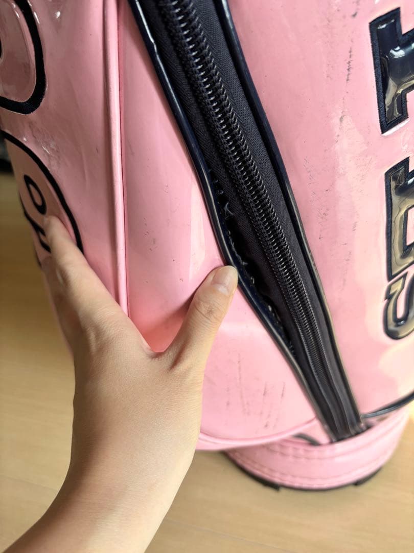 最終値下げ★PEARLY GATES  キャディバッグ エナメル