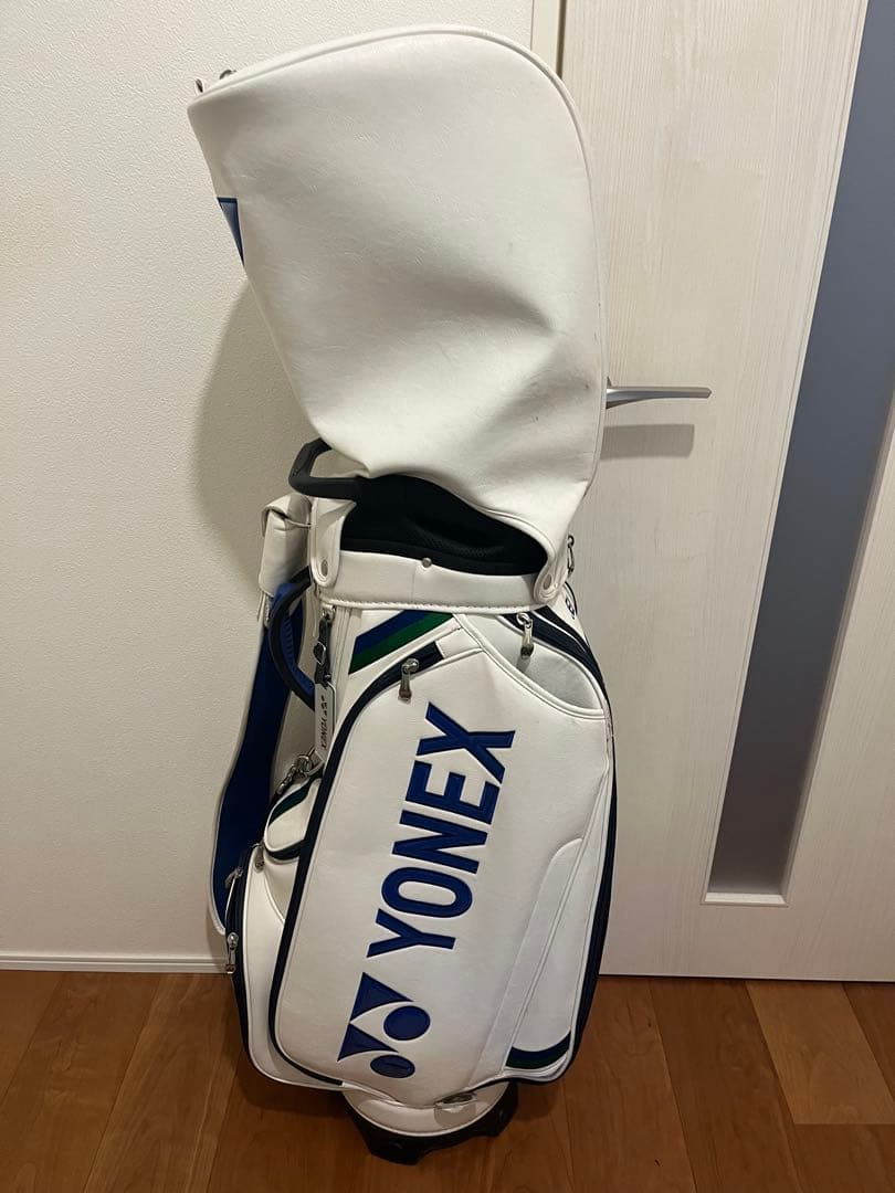 YONEX キャディバッグ ホワイト/ブルー
