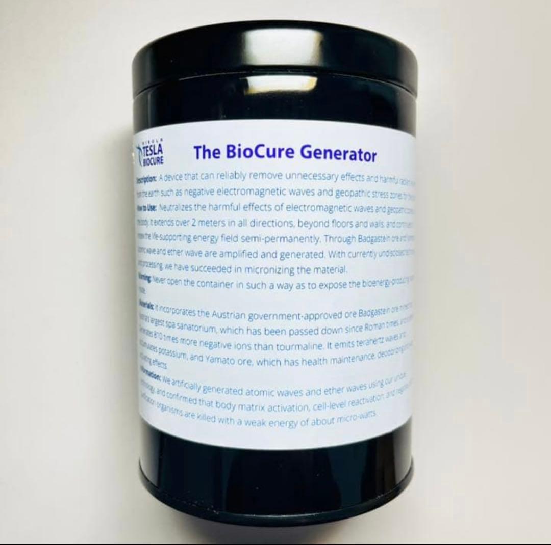 【最新モデル】バイオキュア ヒーリングジェネレーター 【テスラ缶】