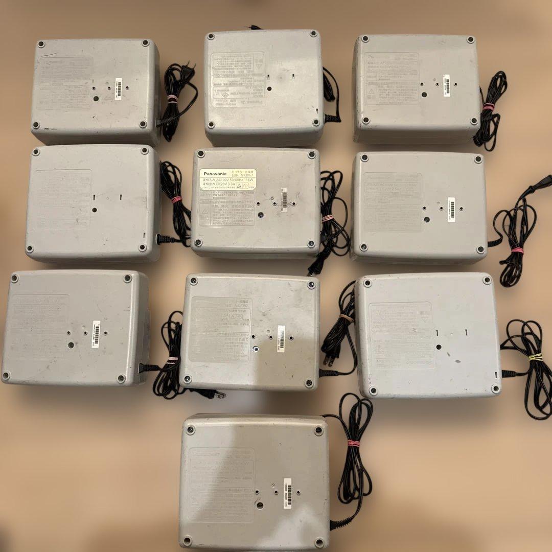 パナソニック電動自転車充電器　10台