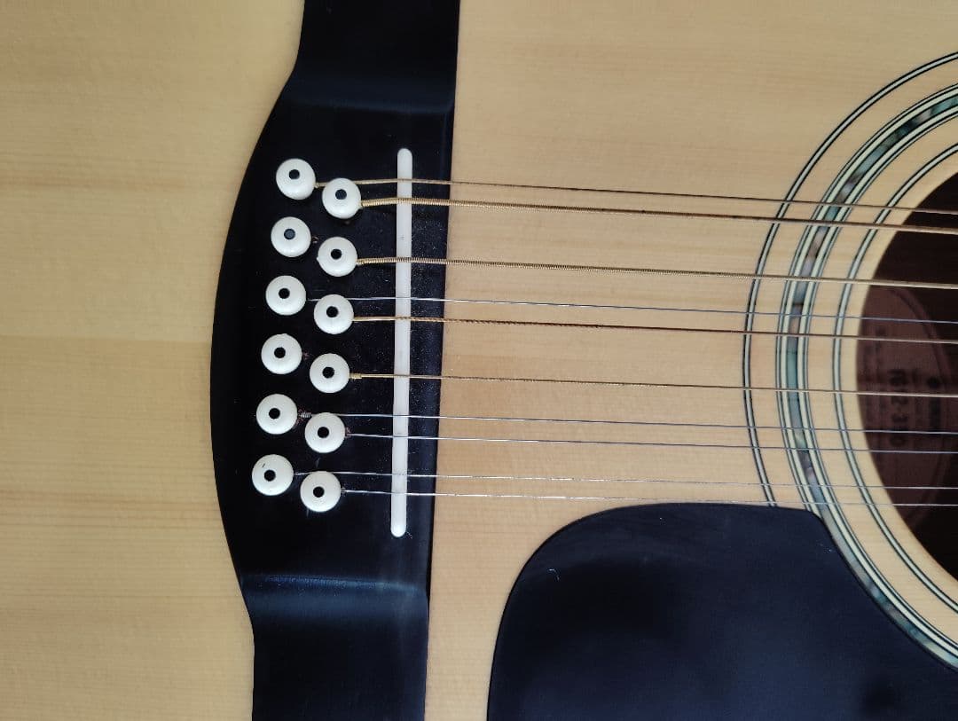 Yamaha 12弦アコースティックギター ハードケース付き