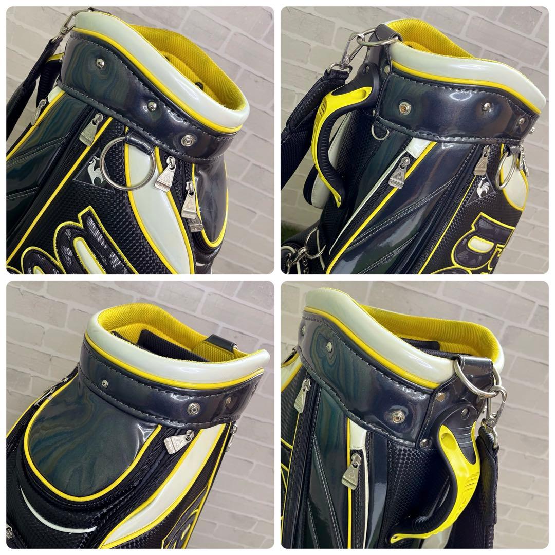 美品 le coq sportif キャディバッグ 9.5型 メンズ レディース