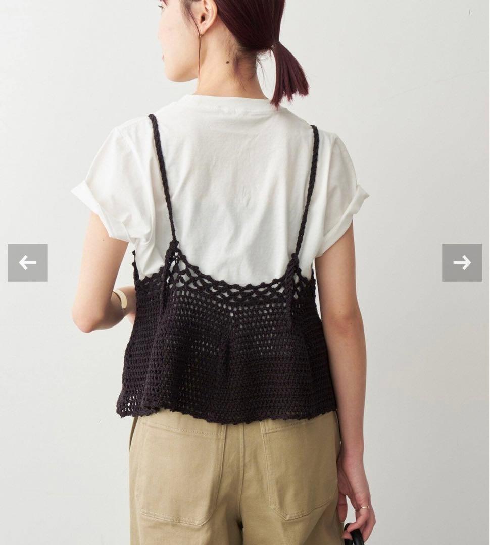 Spick and Span クロシェニットキャ ミソール　新品