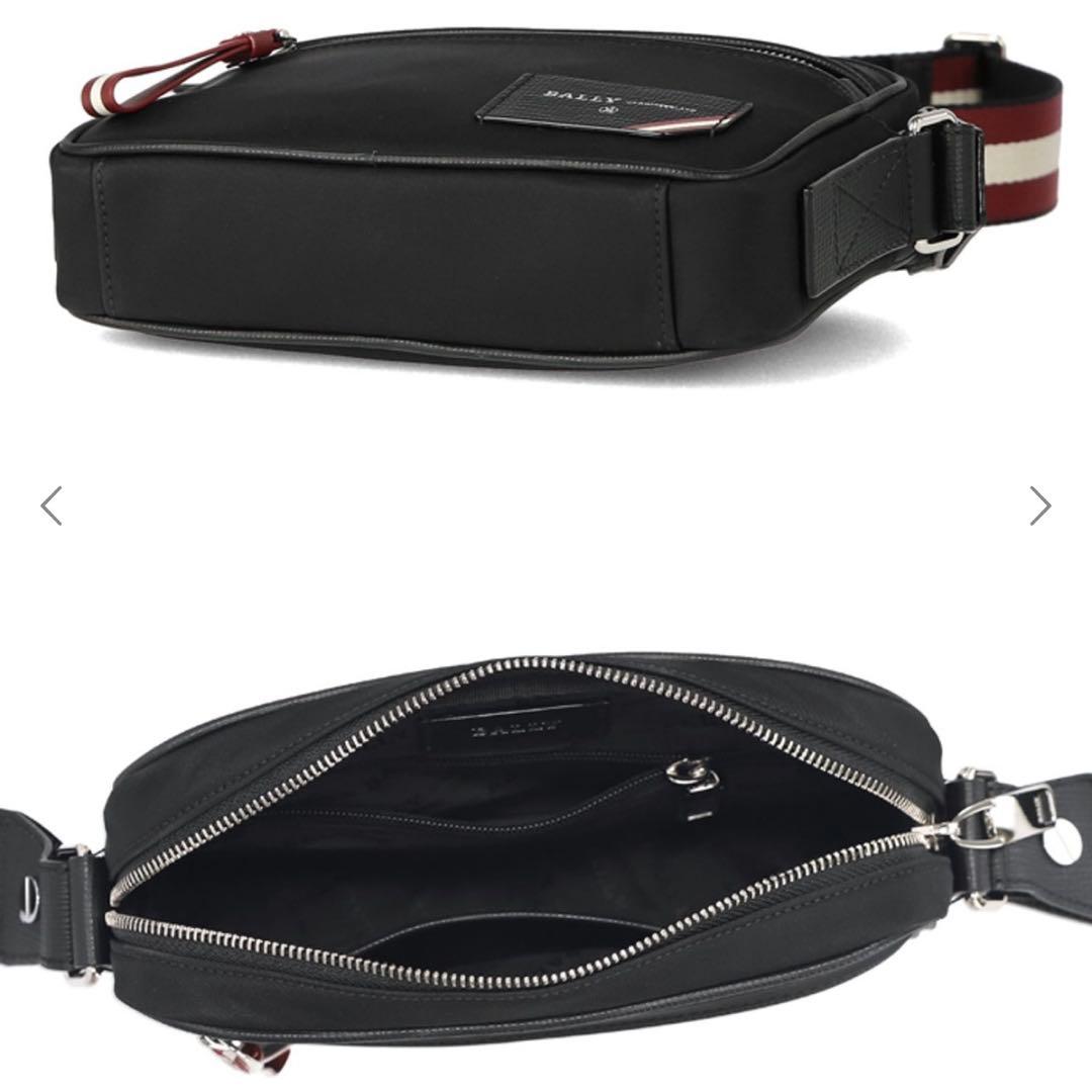 即購入OK! 新作　バリー　BALLY 黒 ナイロン ショルダーバッグ