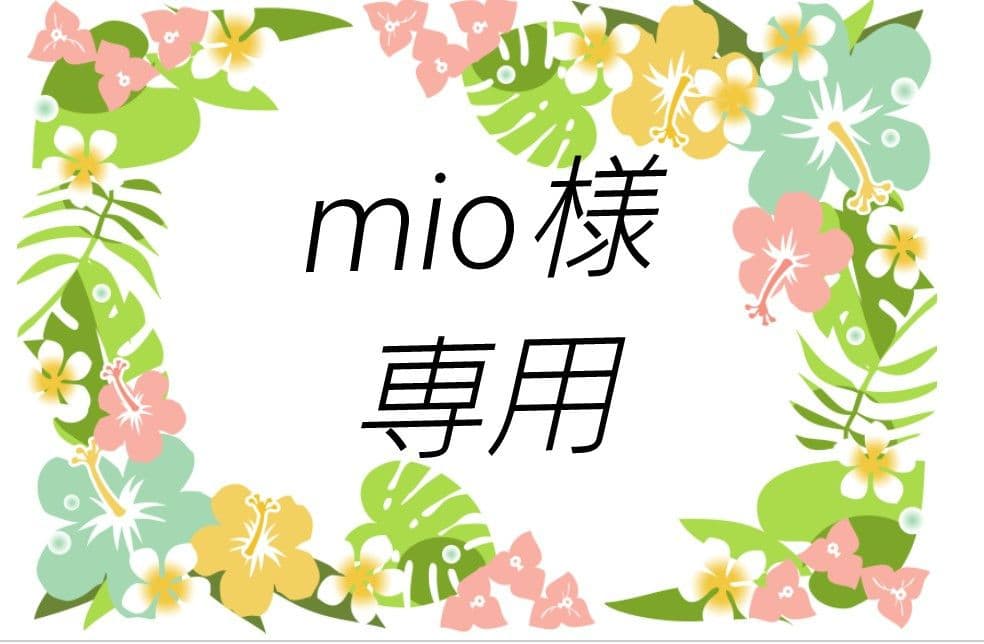 洗顔料 mio