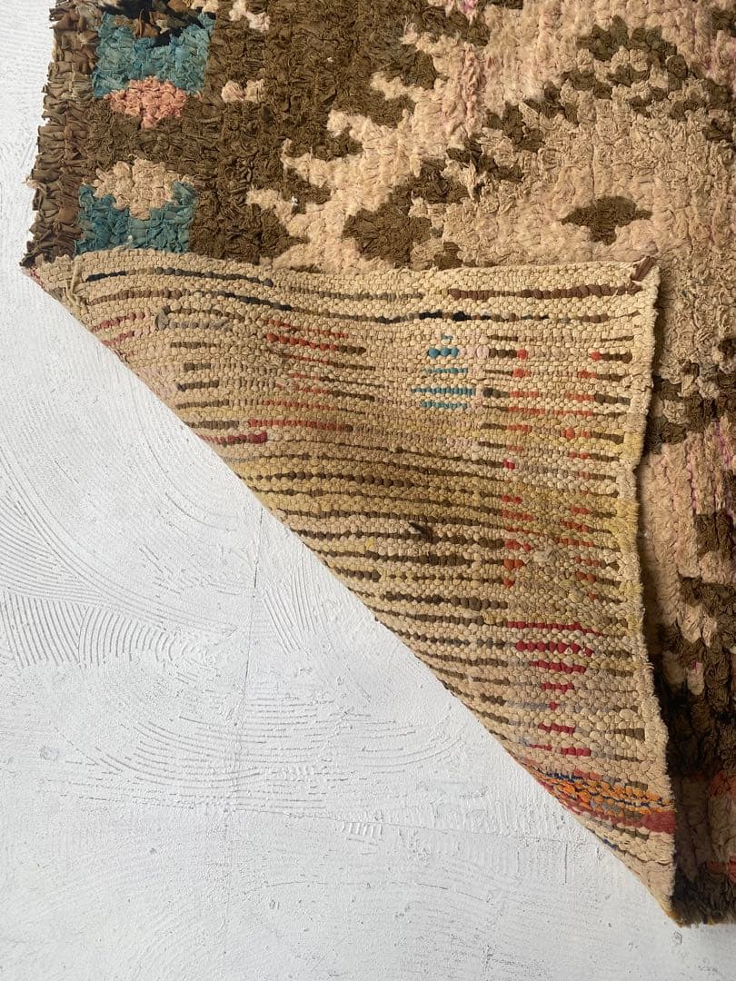 発*い様 モロッコ製 ボシャルウィット ラグ 手織り