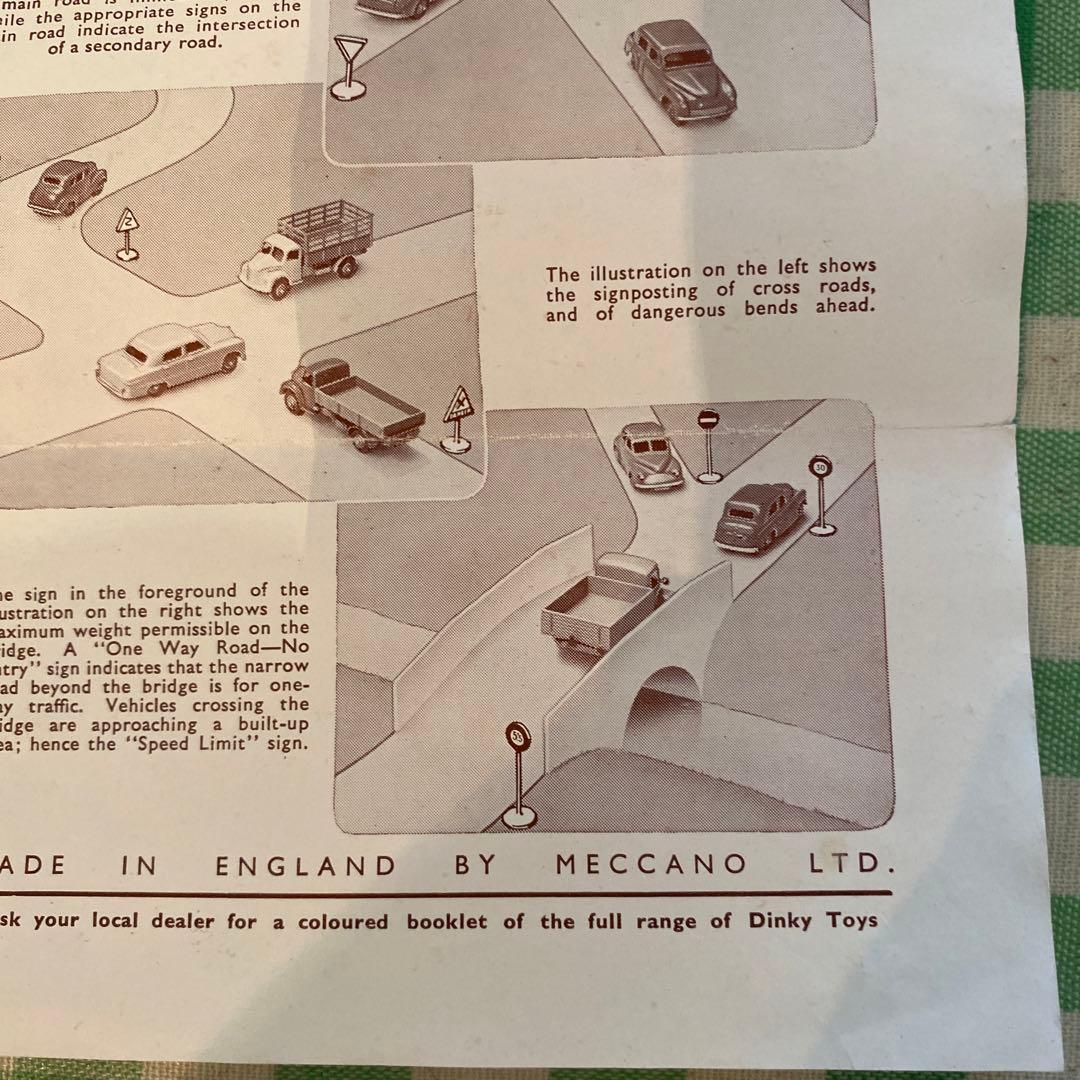DINKY TOYS no771 ロードサイン