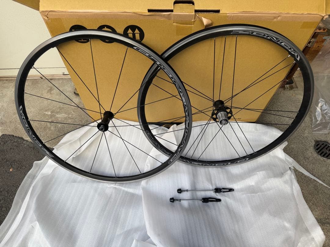 カンパニョーロ ゾンダC17 シマノフリー　9.10.11s対応　リム