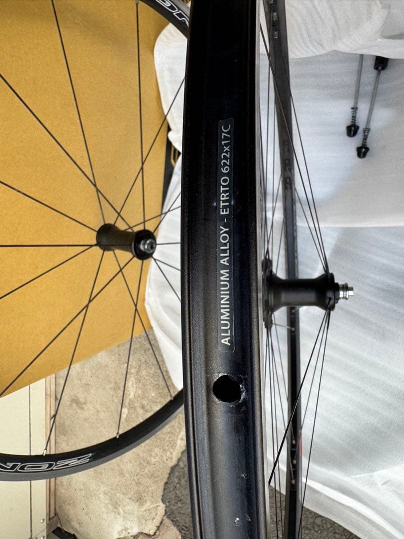 カンパニョーロ ゾンダC17 シマノフリー　9.10.11s対応　リム