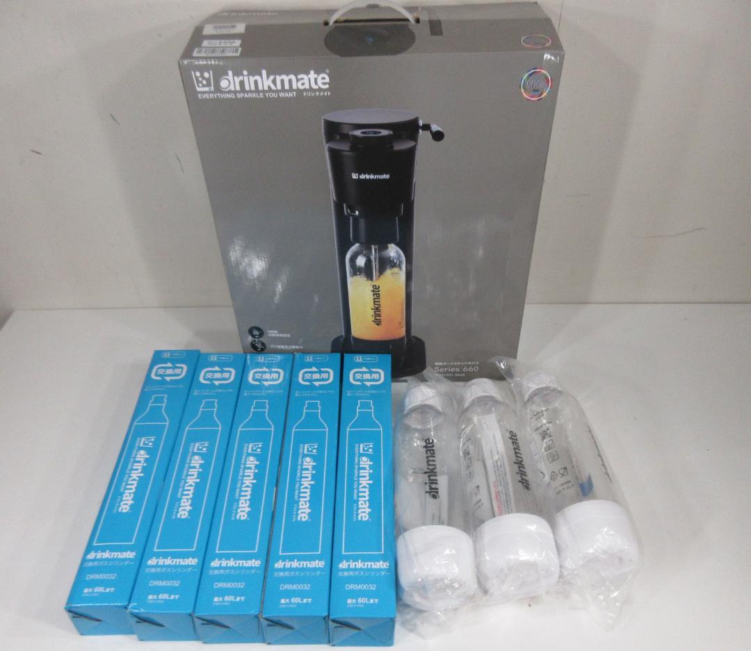 1110Z ドリンクメイトシリーズ660 DRM1031 交換用ガス,付属品付き