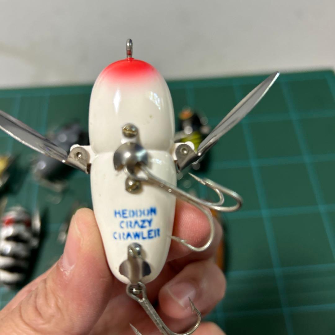 ヘドン　クレイジークローラー　9個セット