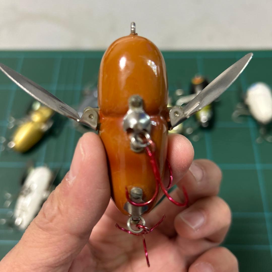 ヘドン　クレイジークローラー　9個セット