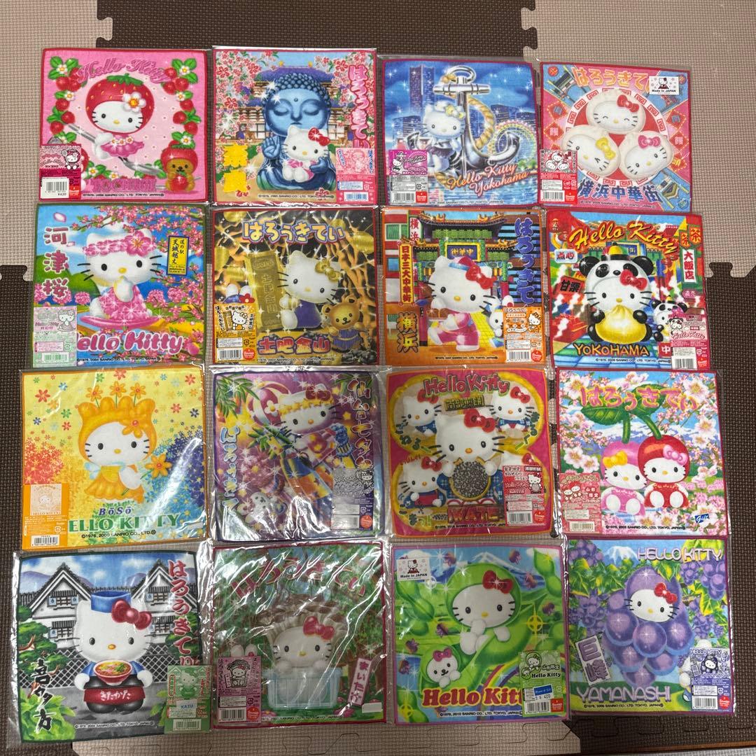 ハローキティタオルセット プチタオル 16枚