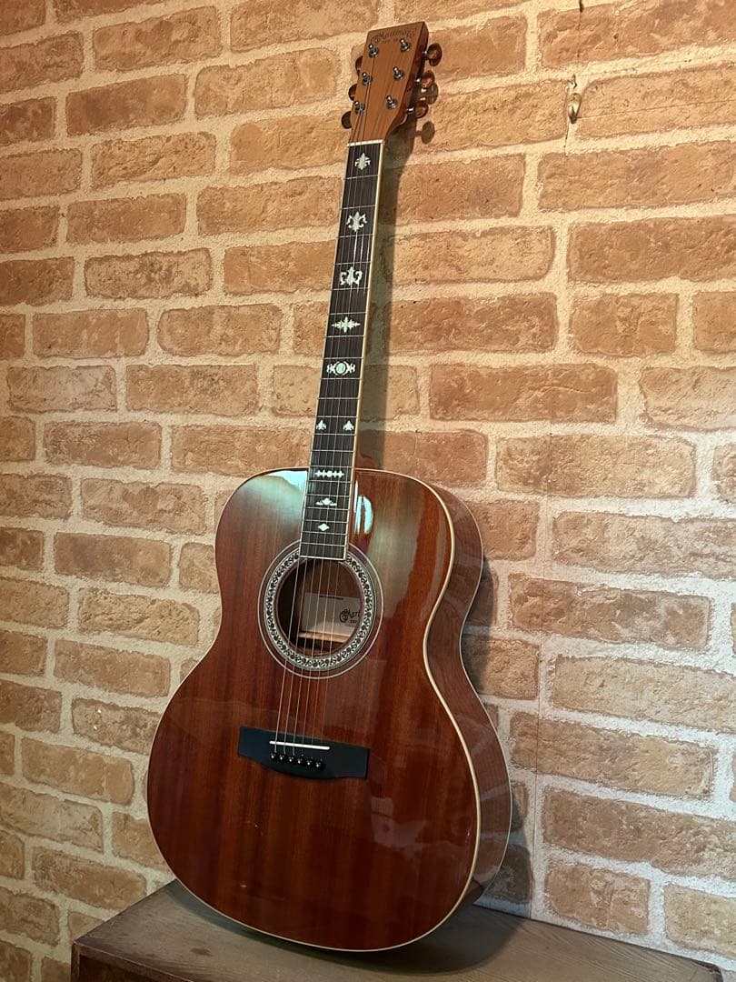 マホガニーボディーアコースティックギター