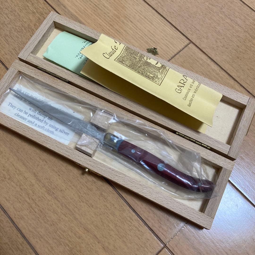 【未使用】クロード・ドゾルム　ペーパーナイフ　スタミナウッド