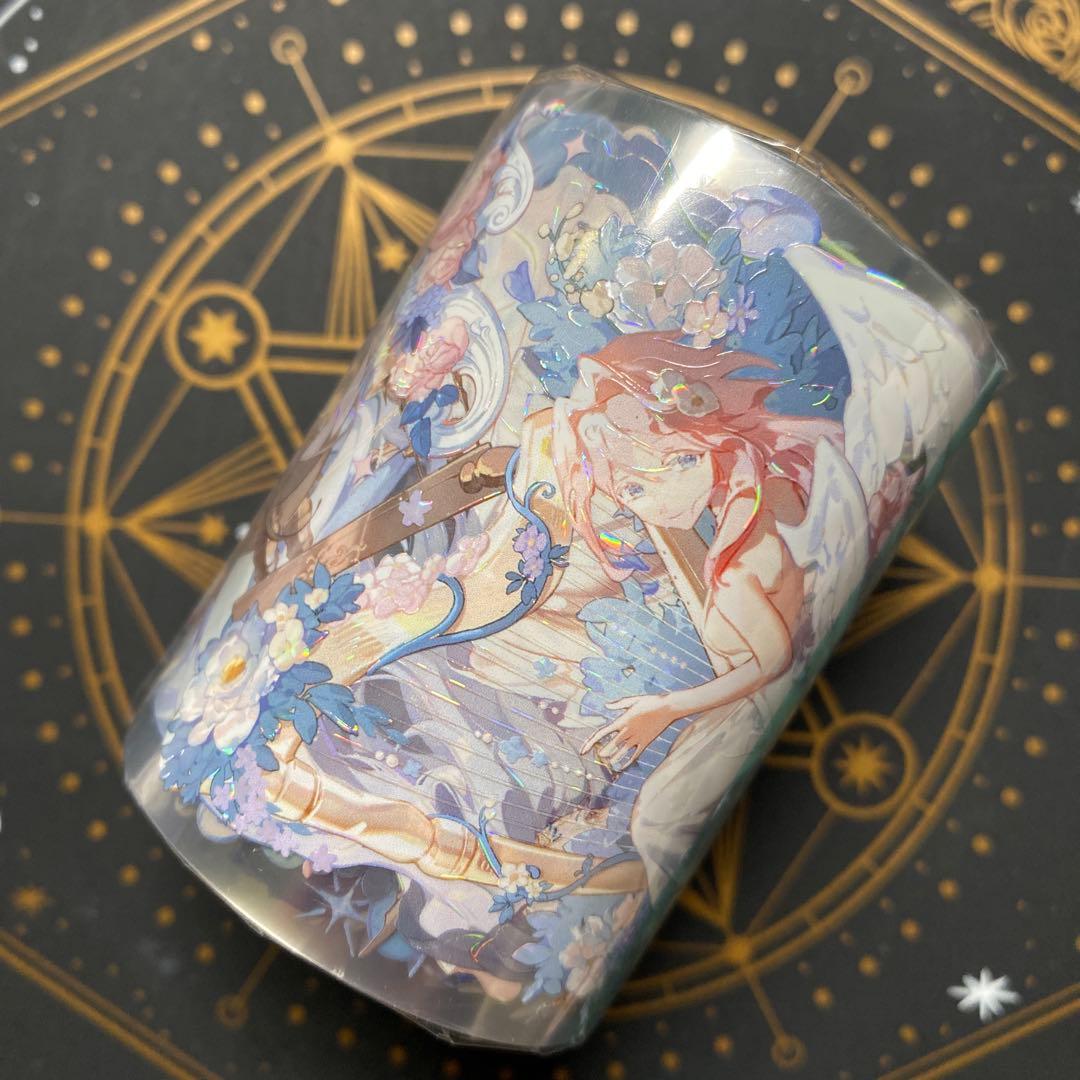 【9468】海外　マステ3/5/巻　貝殻光マスキングテープ　天使　女の子　人物系