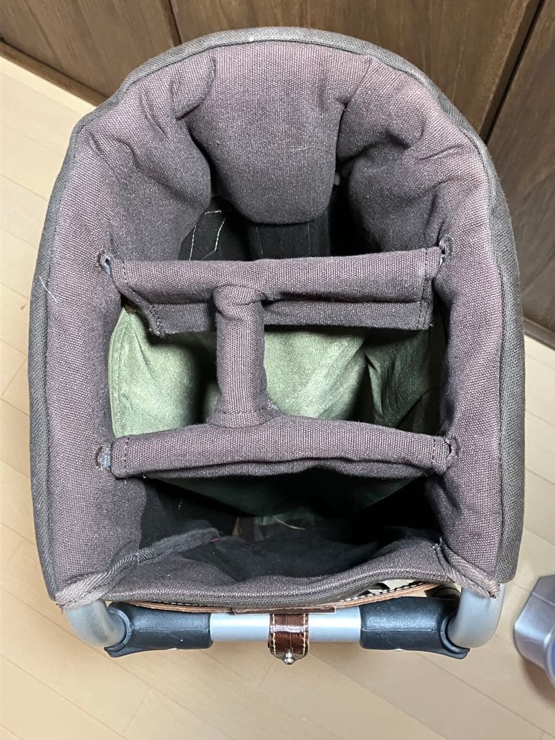 【ほぼ未使用•廃盤品】木の庄帆布　フレームウォーカー　キャディバッグ