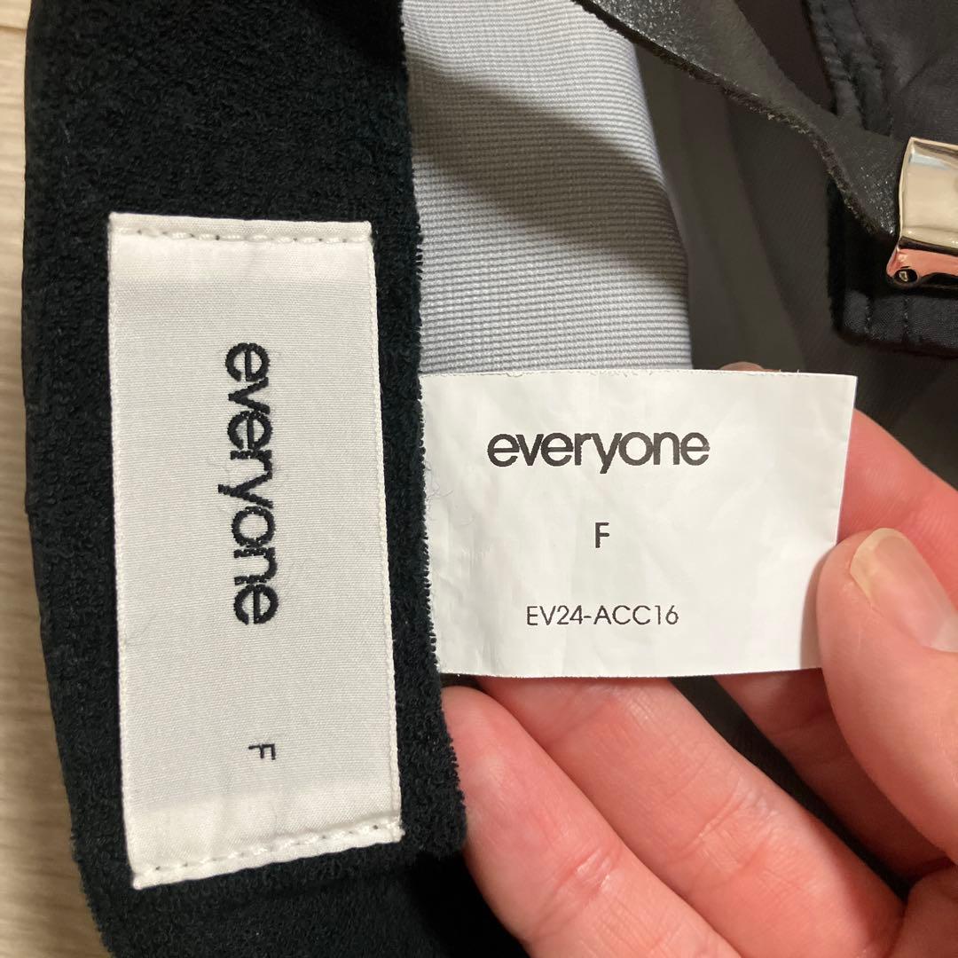 everyone 3layer cap ブラック ナイロン ennoy