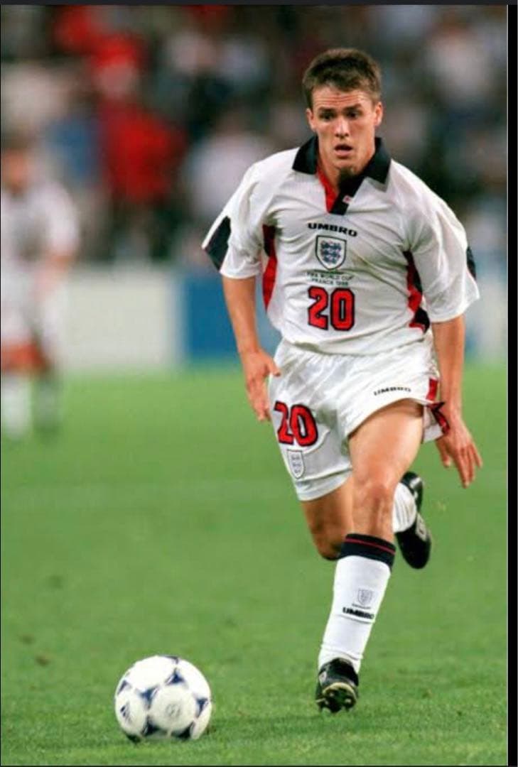 a*r様 イングランド代表98 マイケル・オーウェン フランスワールド杯本大会仕