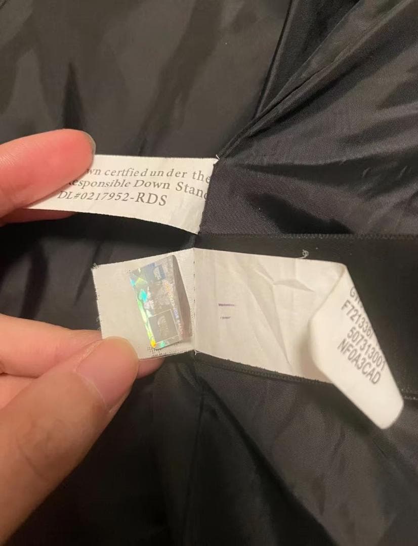 THE NORTH FACE ×Supreme レザーダウンジャケット