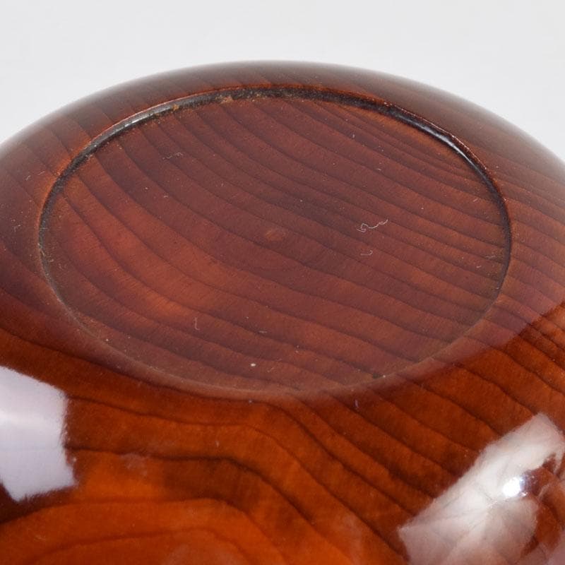 茶道具　漆塗　和歌文　棗　在銘　共箱　V　8828