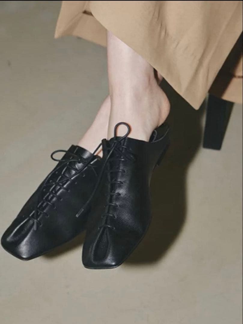 【TODAYFUL】レースアップ　レザーシューズ　38
