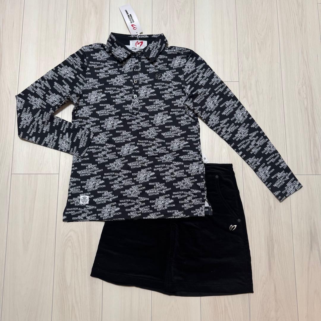 マスターバニーエディション 新品 タグ付き セットアップ スカート 裏起毛 秋冬