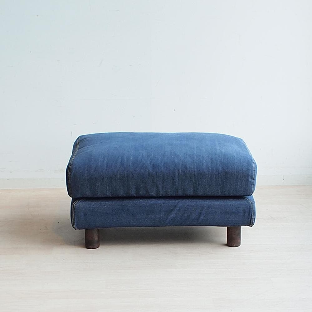 無印良品/MUJI デニム オットマン スツール ZR23997